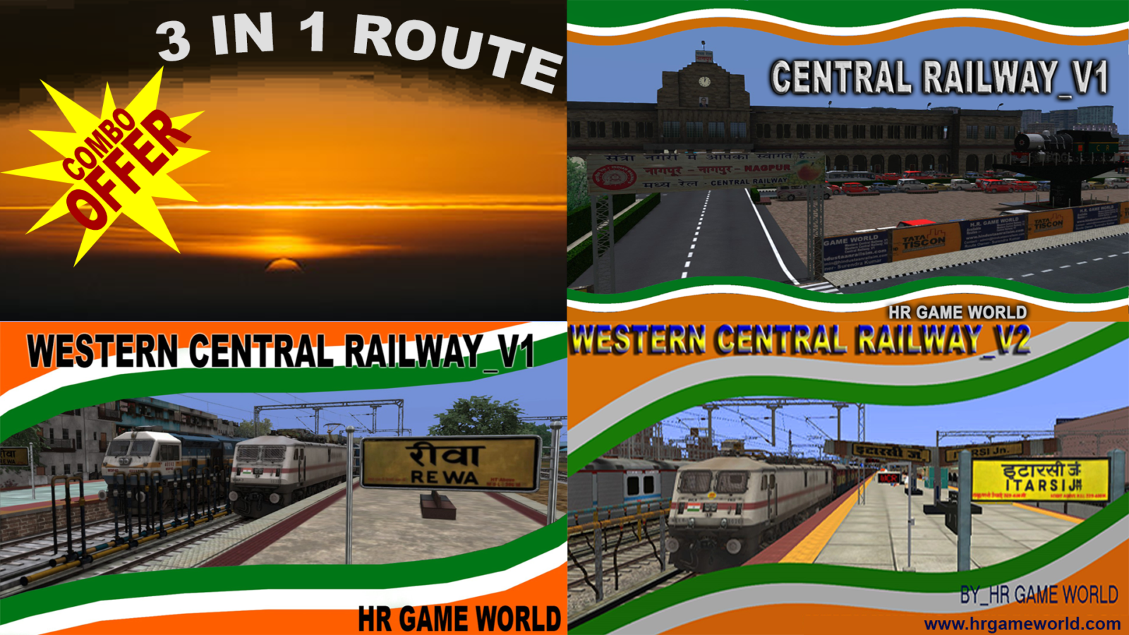 3 IN 1 ROUTE COMBO PACK