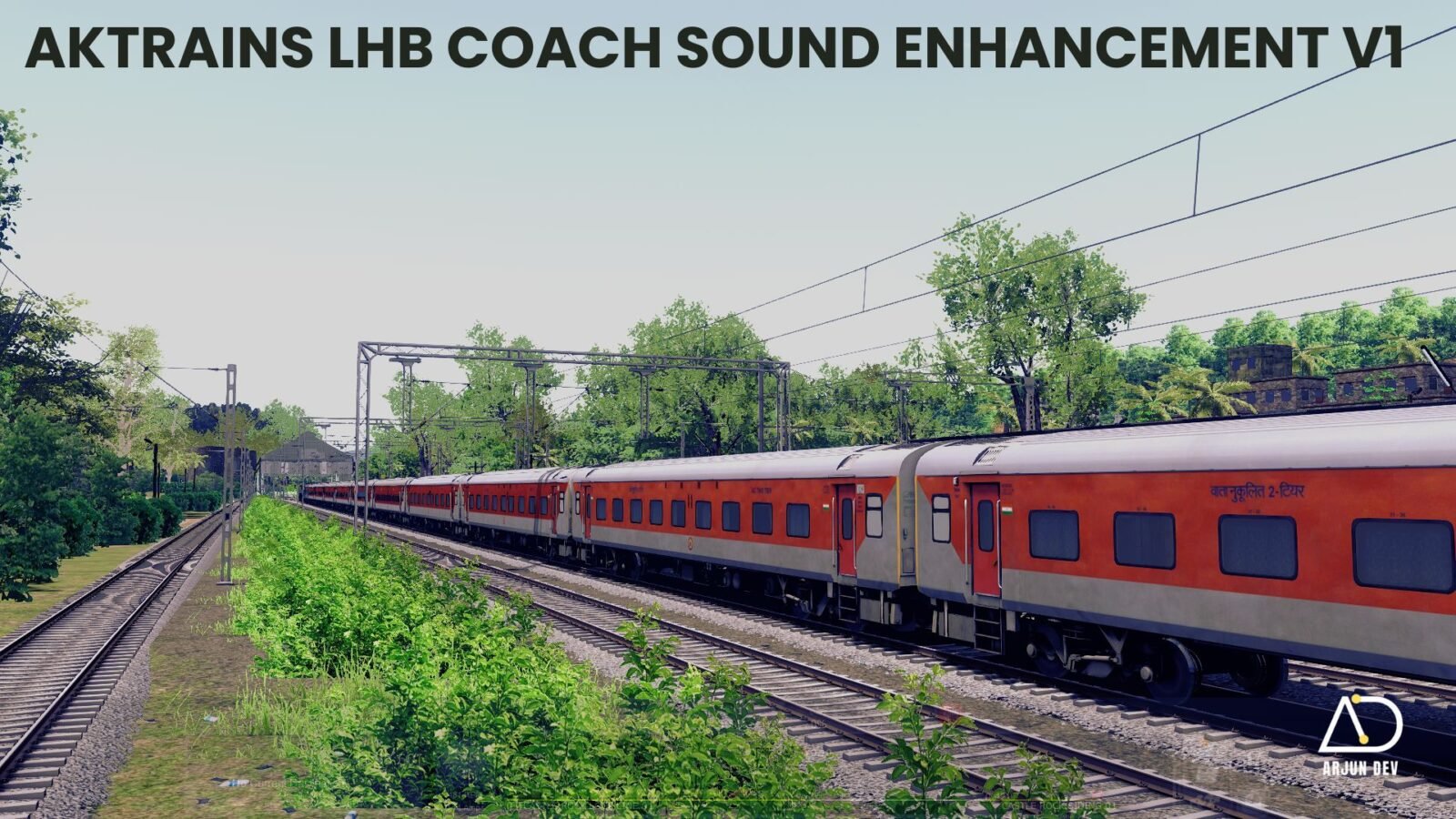 AKTrains LHB Coach Sound Enhancement V1