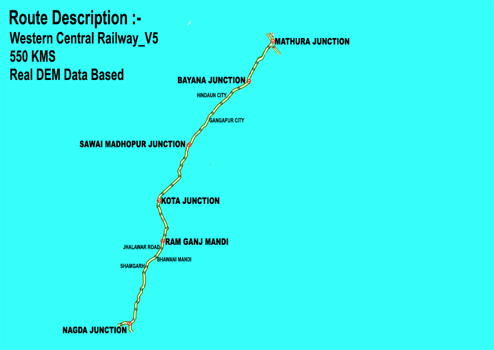 WESTERN CENTRAL RAILWAY V5
