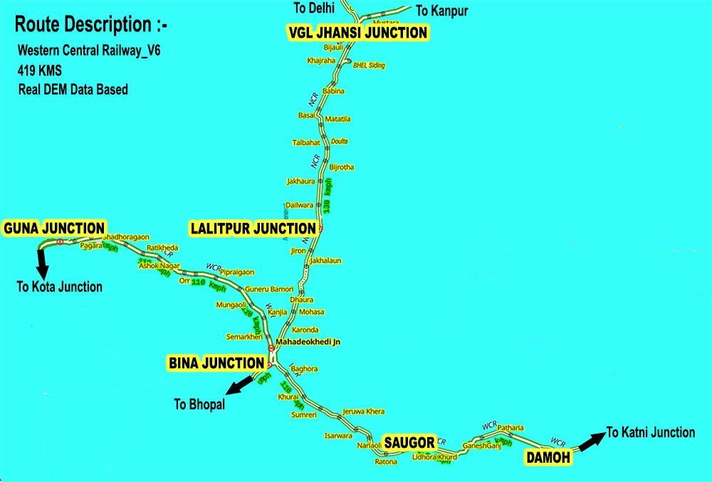 WESTERN CENTRAL RAILWAY V6