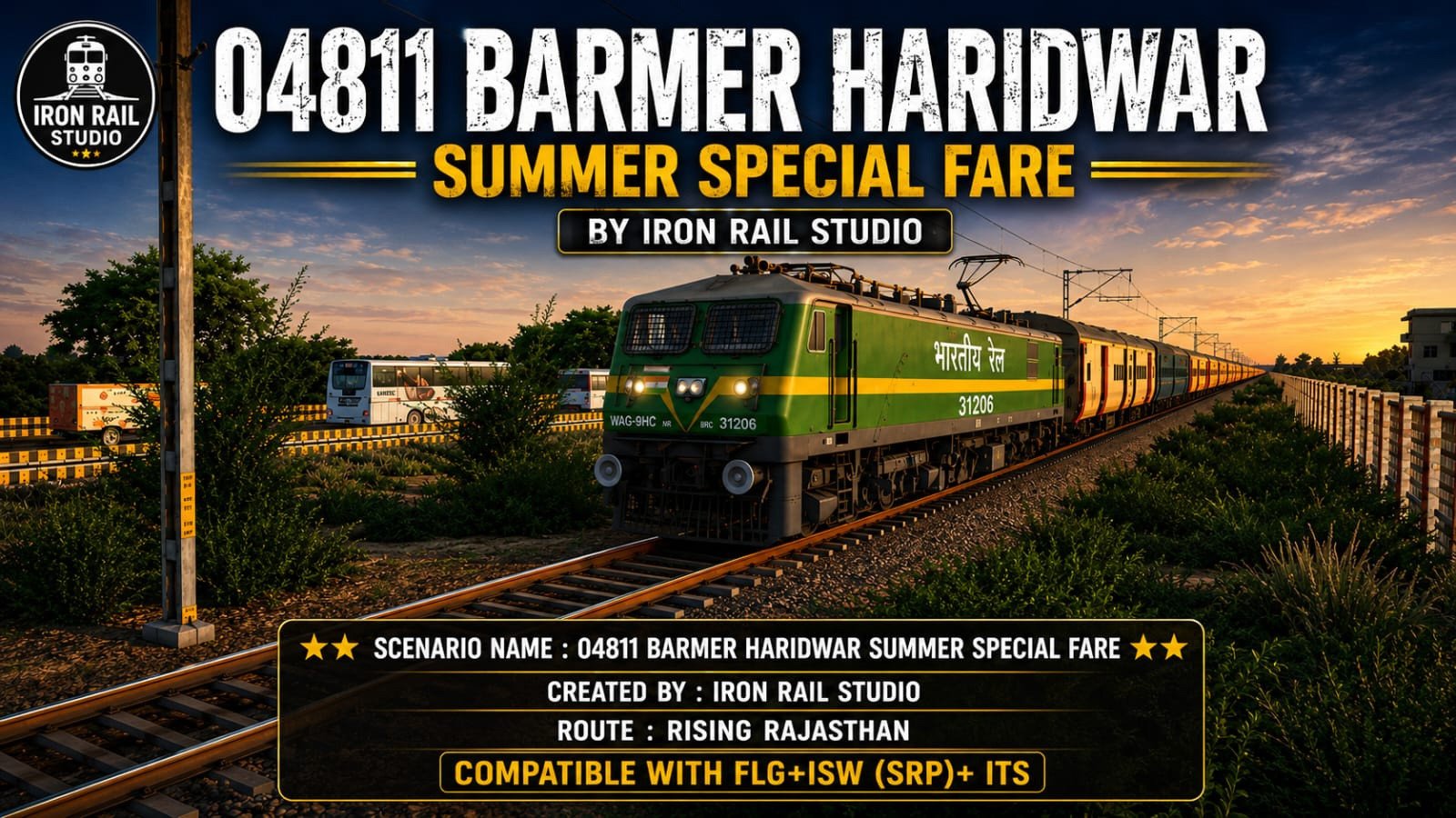 04811 BARMER-HARIDWAR SPECIAL FARE SUMMER SPECIAL