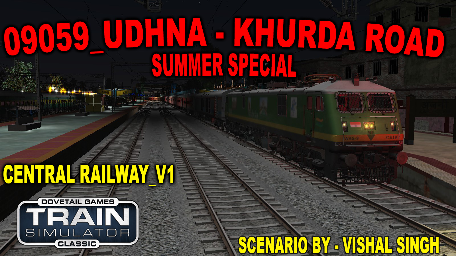 09059 KHURDA ROAD SUMMER SPECIAL EXPRESS