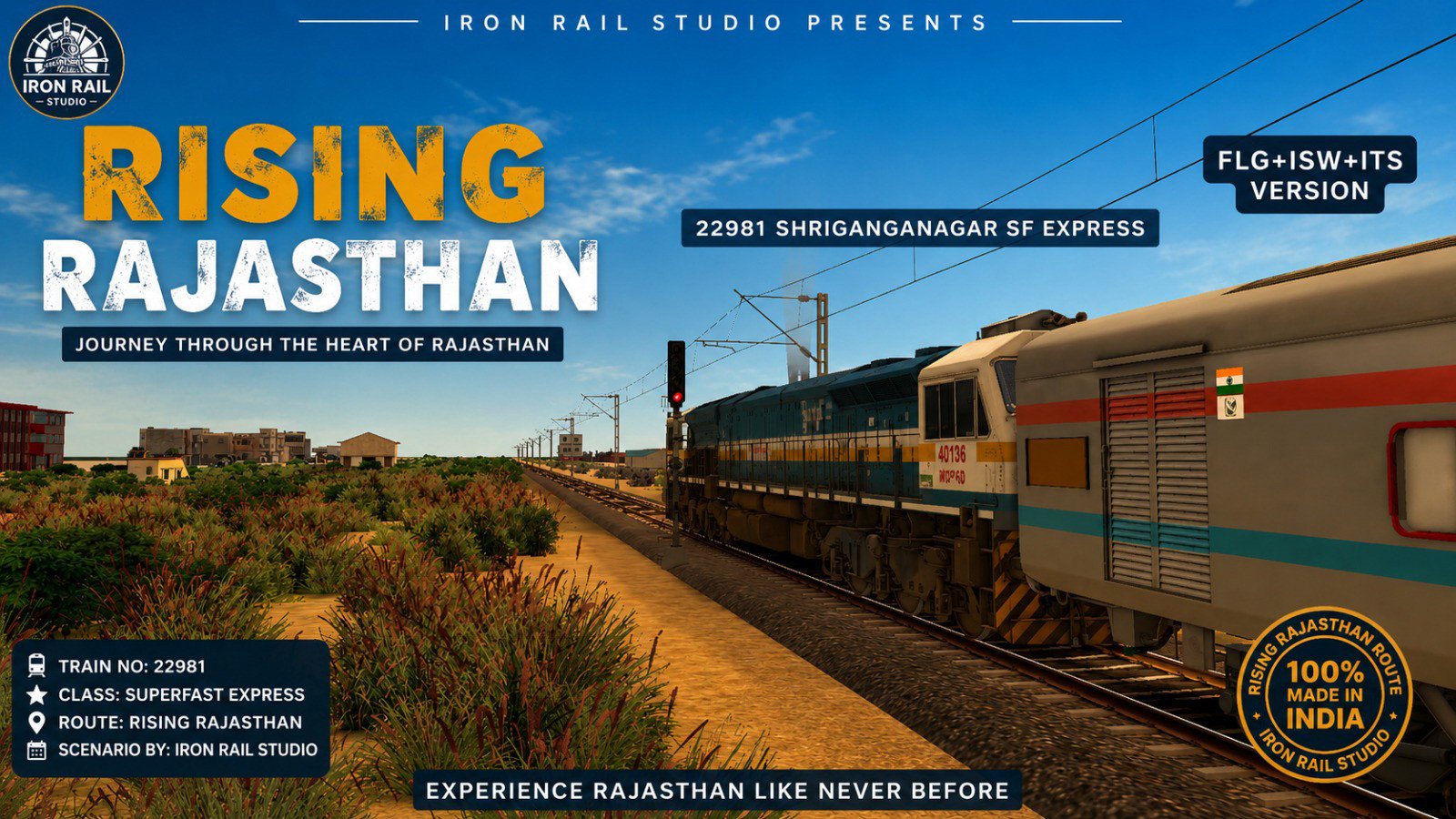 22981 KOTA-SHRIGANGANAGAR SF EXPRESS