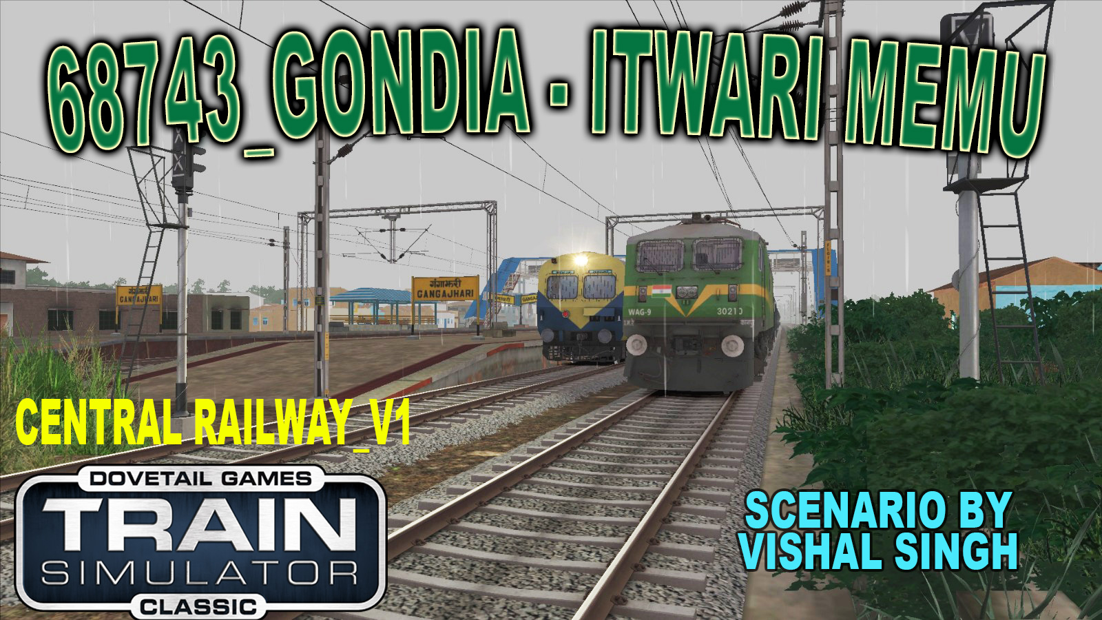 68743 G0NDIA - NSC B0SE ITWARI MEMU